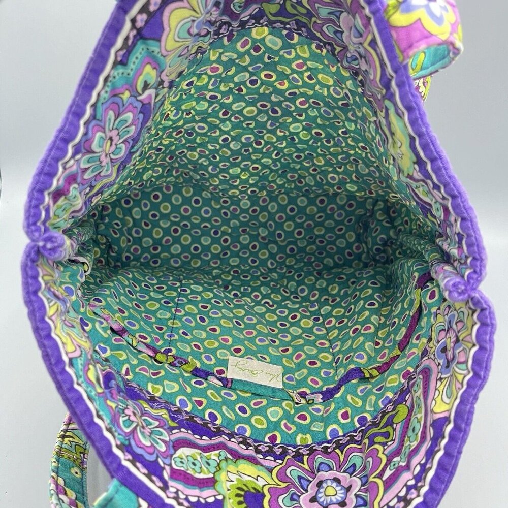 Vera Bradley 12"x13" Shoulder Tote Bag Heather Pattern 2013 Toggle Closure - Picture 11 of 11